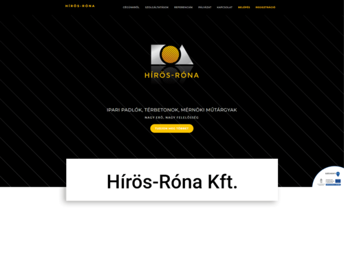 Partnereink között megtalálható a Hírös Róna Kft.