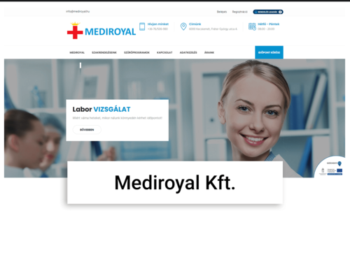 Partnereink között megtalálható a Mediroyal Kft.
